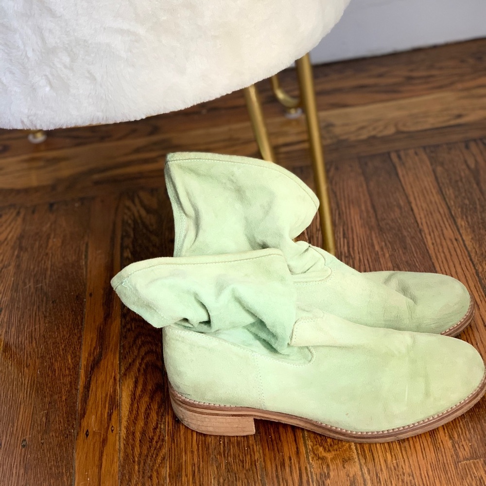 Leather Boots Soft Slouchy Leather Boot Made in Italy